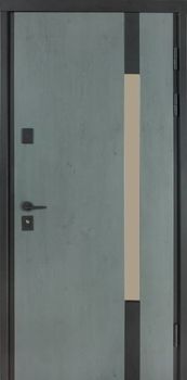 Вхідні двері Булат вуличні емаль/MDF Termo House 705 зі склопакетом