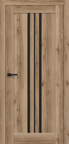 Дуб, скло чорний лакобель