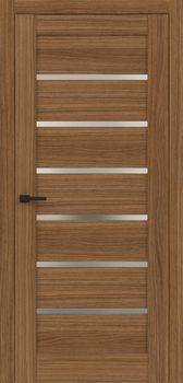 Міжкімнатні двері Брама 16.03 скло сатин/чорне