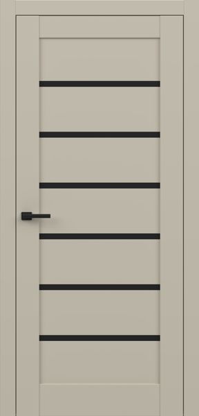 Кремовий, скло чорний лакобель