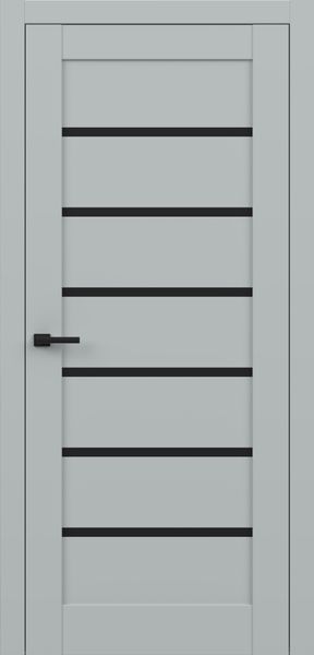 Сірий, скло чорний лакобель