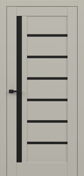 Кремовий, скло чорний лакобель