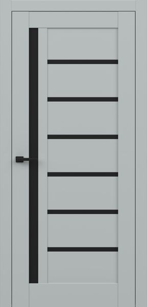 Сірий, скло чорний лакобель