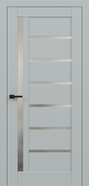 Сірий, скло сатин