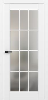 Міжкімнатні двері Брама 16.33 скло сатин/прозоре