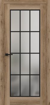 Міжкімнатні двері Брама 16.33 скло сатин/прозоре