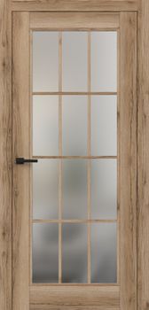 Міжкімнатні двері Брама 16.33 скло сатин/прозоре