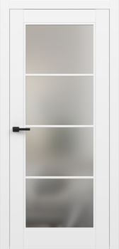 Міжкімнатні двері Брама 16.34 скло сатин/прозоре