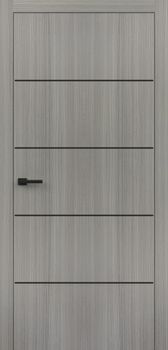 Міжкімнатні двері Брама 6.04 глухі з молдингом