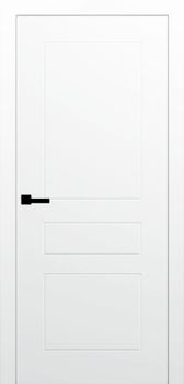 Міжкімнатні двері Брама 7.04 глухі, УФ-фарба, з фрезеруванням