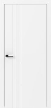 Міжкімнатні двері Брама 7.12 глухі, УФ-фарба, з фрезеруванням