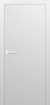 Міжкімнатні двері Брама меламінова емаль глухі 8.01, декор: Біла фарба
