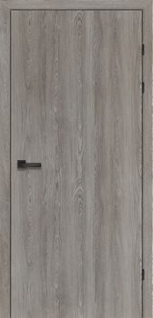 Міжкімнатні двері Брама ПВХ скло сатин 2.1, декор: Дуб сірий