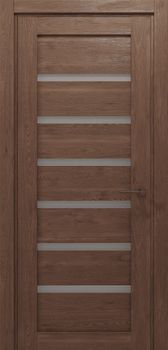 Міжкімнатні двері Gorgania Бескид скло сатин/чорне