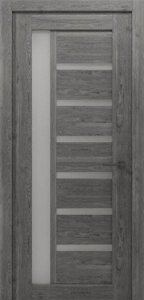 Дуб шато, скло сатин