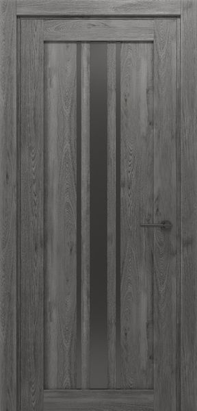 Дуб шато, чорне скло