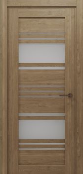 Міжкімнатні двері Gorgania Красія скло сатин/чорне