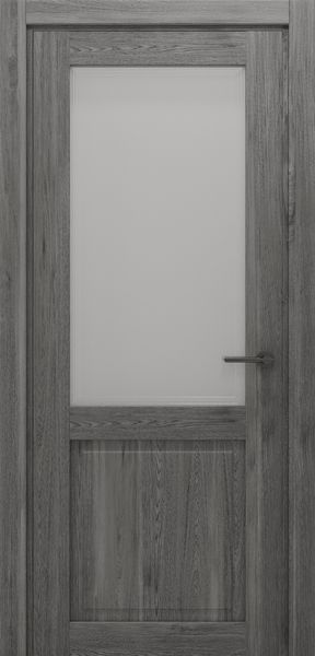 Дуб шато, скло сатин