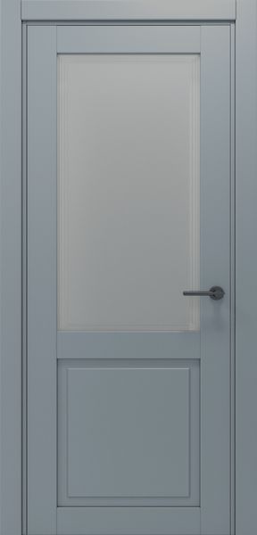 Темно-сірий матовий, скло сатин