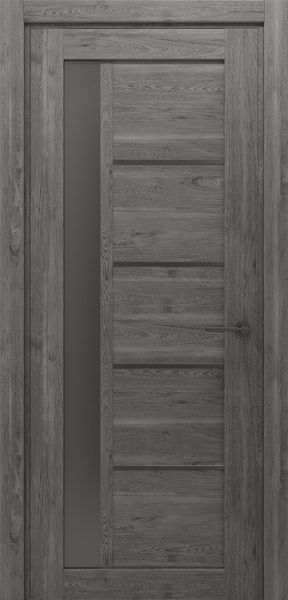 Дуб шато, чорне скло