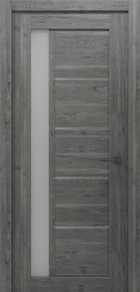 Дуб шато, скло сатин