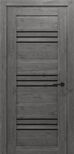 Дуб шато, чорне скло