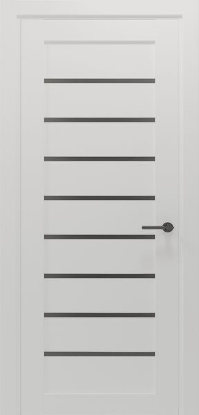 Білий матовий, чорне скло