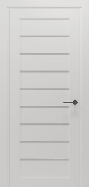 Білий матовий, скло сатин