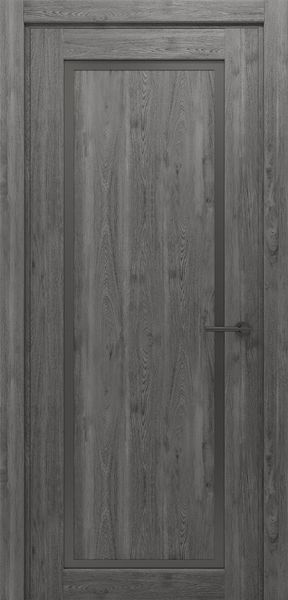 Дуб шато, чорне скло