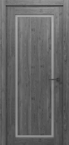 Дуб шато, скло сатин