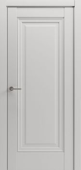 Міжкімнатні двері Гранд ПВХ, глухі LUX 9, декор: Пастель сіра
