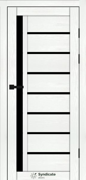 Біла структура, чорне скло