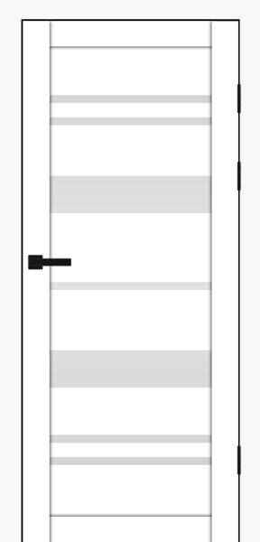 Білий оксамит, скло сатин