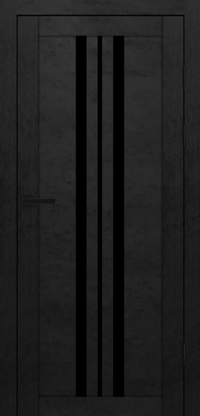 Бетон чорний, чорне скло