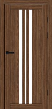 Міжкімнатні двері Максі MD-07 скло сатин/чорне