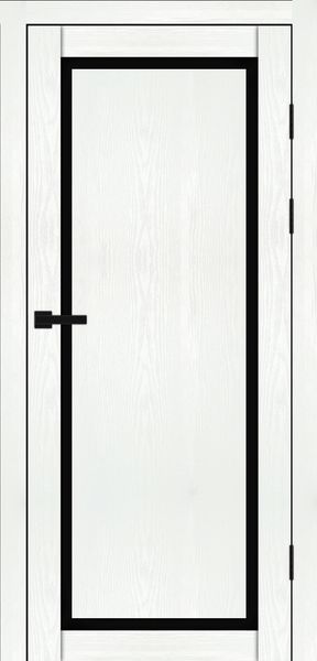 Біла структура, чорне скло