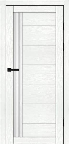 Біла структура, скло сатин