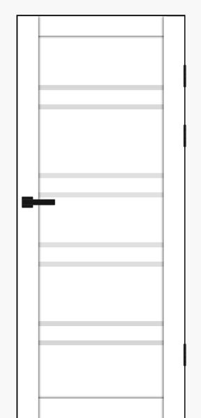 Білий оксамит, скло сатин