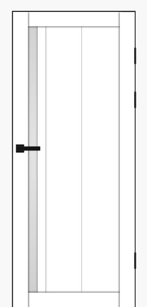 Білий оксамит, скло сатин