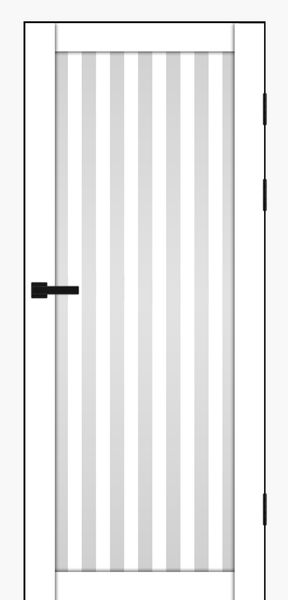 Білий оксамит, скло сатин