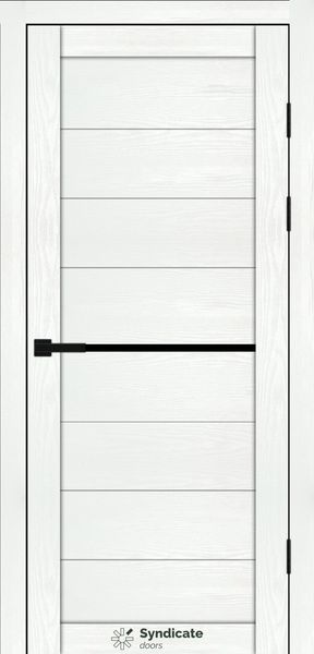 Біла структура, чорне скло