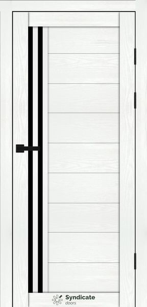 Біла структура, чорне скло