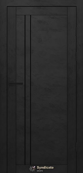 Бетон чорний, чорне скло