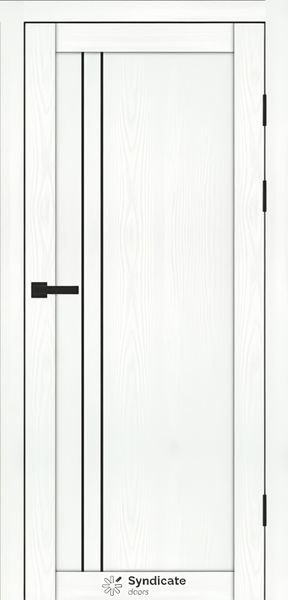 Біла структура, чорне скло