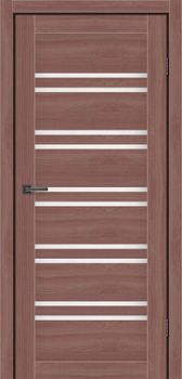 Міжкімнатні двері MS Doors Атланта скло сатин/чорне