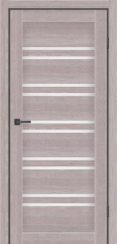 Міжкімнатні двері MS Doors Атланта скло сатин/чорне