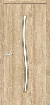 Міжкімнатні двері MS Doors Денвер скло сатин