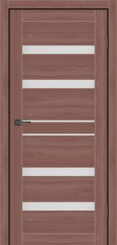 Міжкімнатні двері MS Doors Джорджия скло сатин/чорне