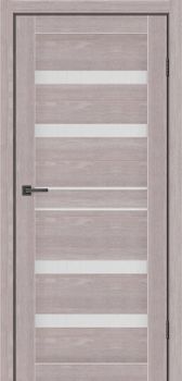 Міжкімнатні двері MS Doors Джорджия скло сатин/чорне