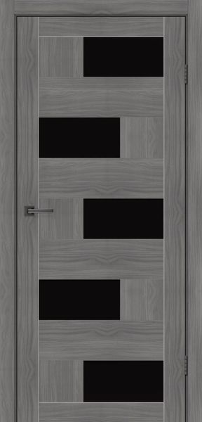 Дуб сталевий, чорне скло